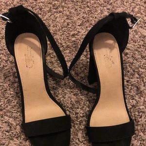 Black heels